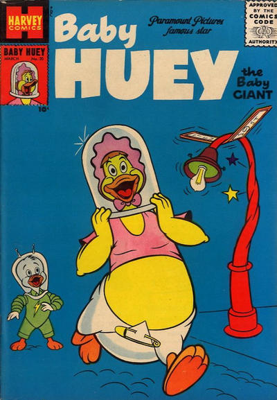 Cover for Paramount Animated Comics (Harvey, 1953 series) #20