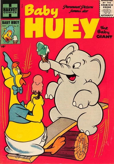Cover for Paramount Animated Comics (Harvey, 1953 series) #21