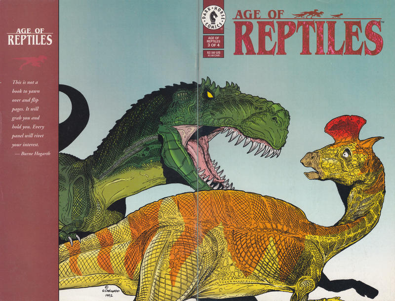Cover for Age of Reptiles (Dark Horse, 1993 series) #3