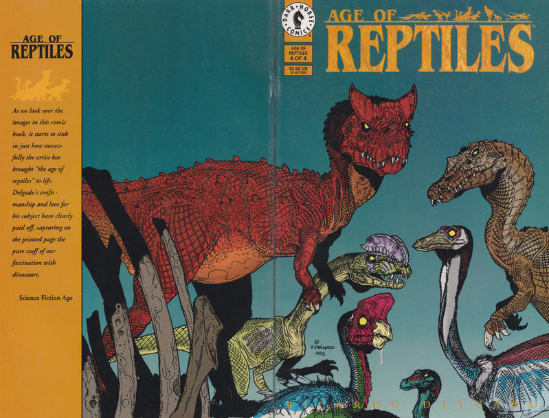 Cover for Age of Reptiles (Dark Horse, 1993 series) #4