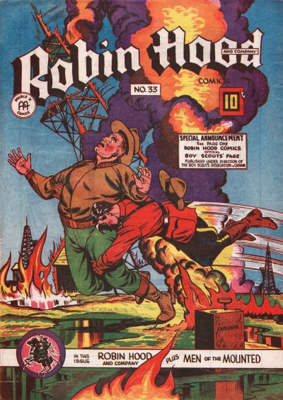 Cover for Robin Hood and Company Comics (Anglo-American Publishing Company Limited, 1946 series) #33