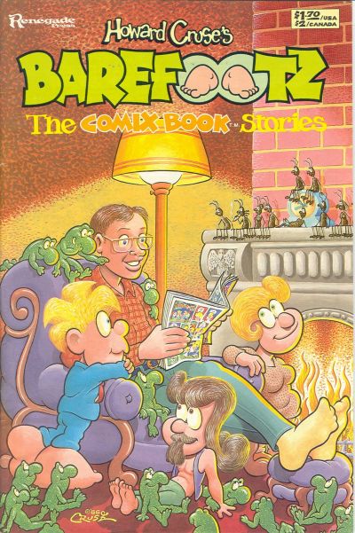 Cover for Howard Cruse's Barefootz The Comix Book Stories (Renegade Press, 1986 series) #1