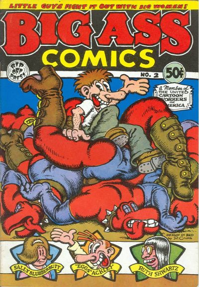 Cover for Big Ass Comics (Rip Off Press, 1969 series) #2