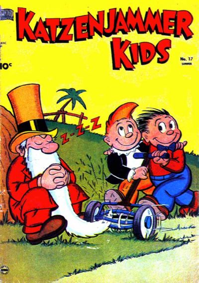 Cover for The Katzenjammer Kids (Pines, 1950 series) #17
