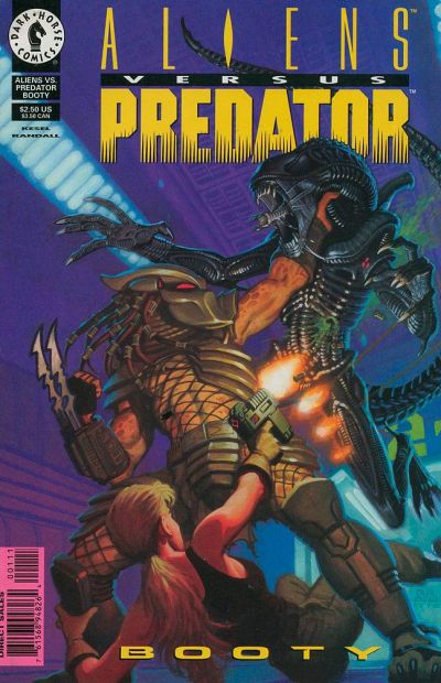 Cover for Aliens vs. Predator: Booty (Dark Horse, 1996 series) #1