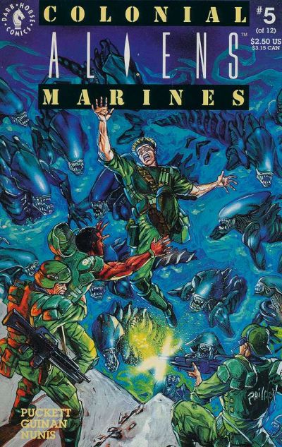 Cover for Aliens: Colonial Marines (Dark Horse, 1993 series) #5