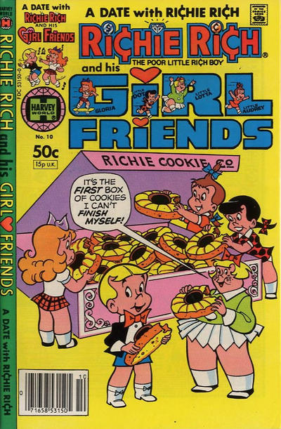 Cover for Richie Rich & His Girl Friends (Harvey, 1979 series) #10