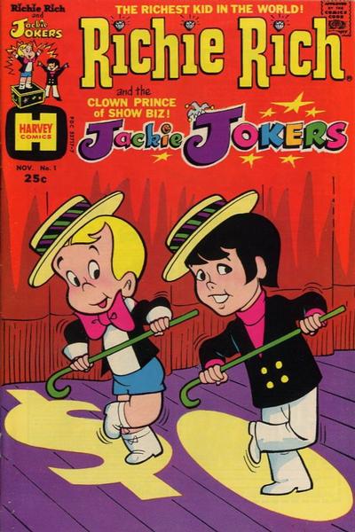 Cover for Richie Rich & Jackie Jokers (Harvey, 1973 series) #1