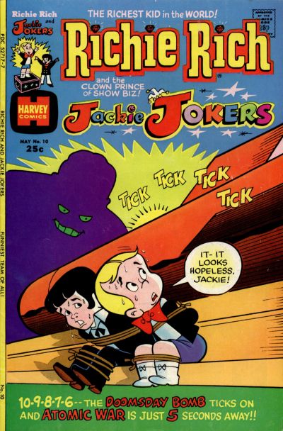 Cover for Richie Rich & Jackie Jokers (Harvey, 1973 series) #10