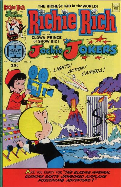 Cover for Richie Rich & Jackie Jokers (Harvey, 1973 series) #16