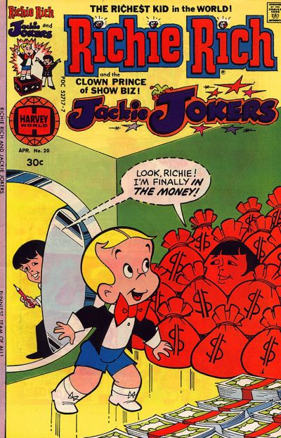 Cover for Richie Rich & Jackie Jokers (Harvey, 1973 series) #20
