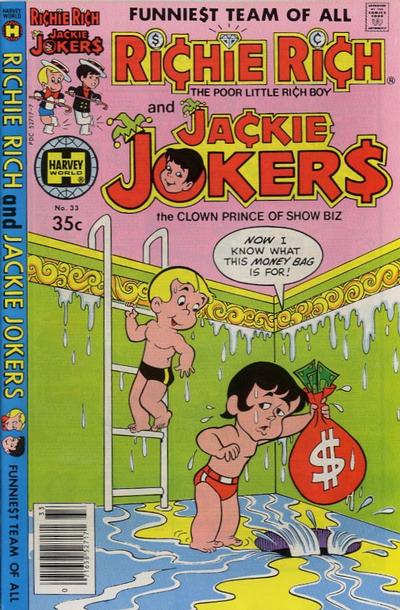 Cover for Richie Rich & Jackie Jokers (Harvey, 1973 series) #33