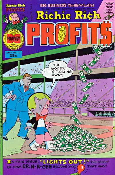 Cover for Richie Rich Profits (Harvey, 1974 series) #10