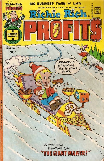Cover for Richie Rich Profits (Harvey, 1974 series) #17