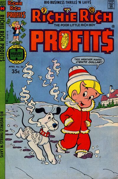 Cover for Richie Rich Profits (Harvey, 1974 series) #22