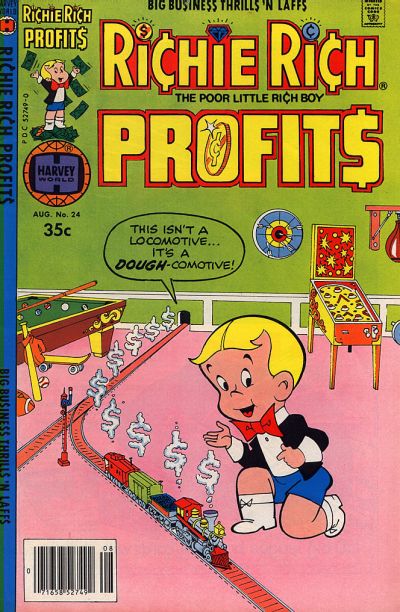 Cover for Richie Rich Profits (Harvey, 1974 series) #24