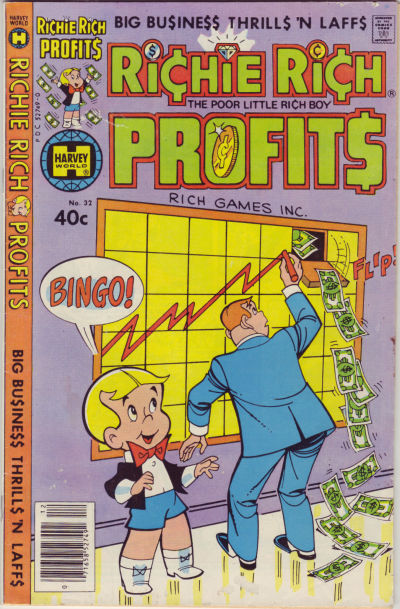 Cover for Richie Rich Profits (Harvey, 1974 series) #32
