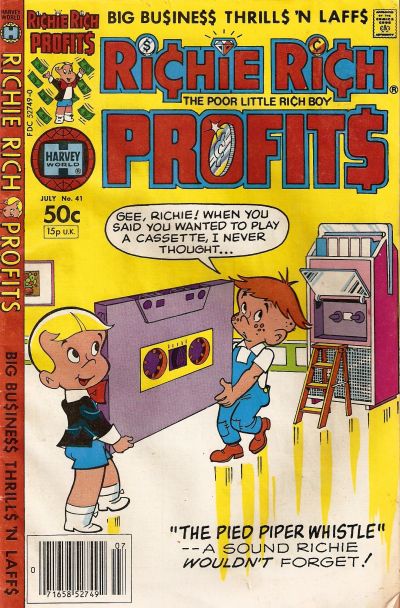 Cover for Richie Rich Profits (Harvey, 1974 series) #41