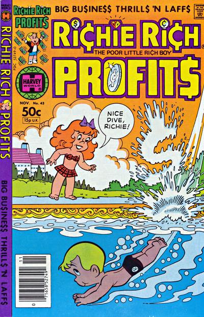 Cover for Richie Rich Profits (Harvey, 1974 series) #43