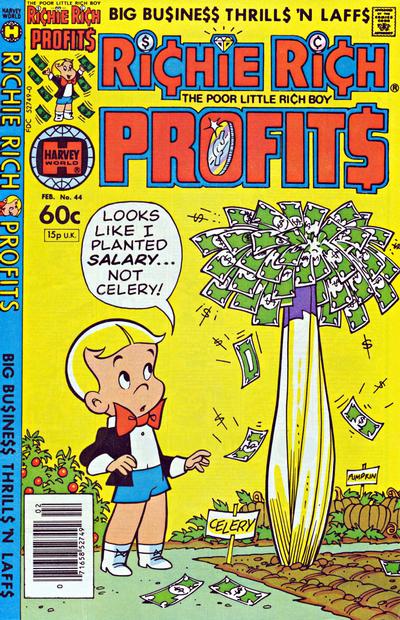 Cover for Richie Rich Profits (Harvey, 1974 series) #44