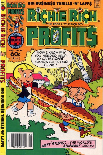 Cover for Richie Rich Profits (Harvey, 1974 series) #46