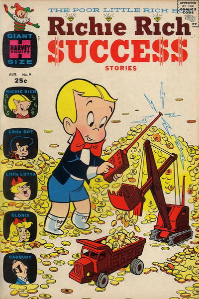 Cover for Richie Rich Success Stories (Harvey, 1964 series) #9