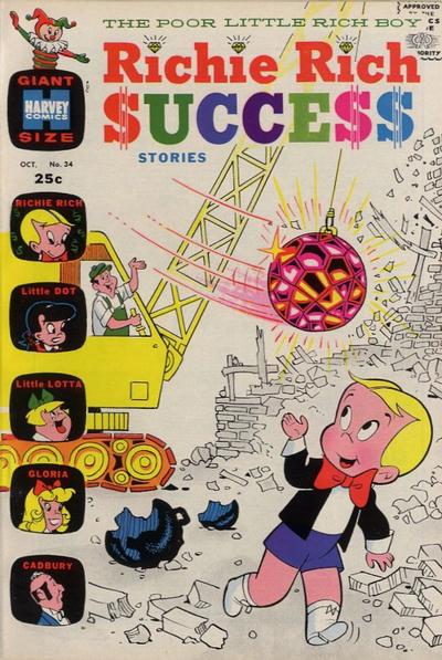 Cover for Richie Rich Success Stories (Harvey, 1964 series) #34