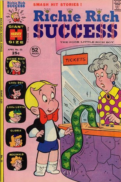 Cover for Richie Rich Success Stories (Harvey, 1964 series) #55