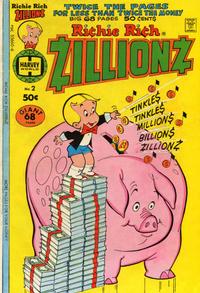 Cover Thumbnail for Richie Rich Zillionz (Harvey, 1976 series) #2