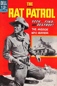 Cover for The Rat Patrol (Dell, 1967 series) #1