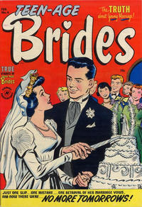 Cover Thumbnail for Teen-Age Brides (Harvey, 1953 series) #4