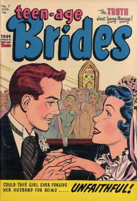Cover Thumbnail for Teen-Age Brides (Harvey, 1953 series) #7