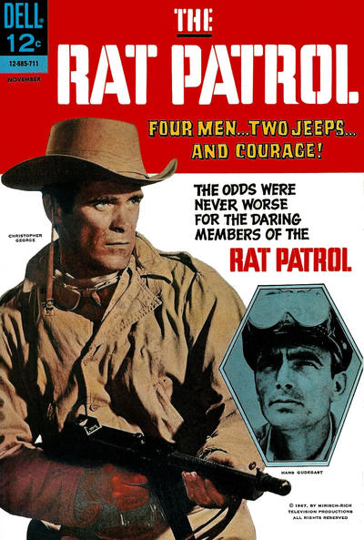 Cover for The Rat Patrol (Dell, 1967 series) #5