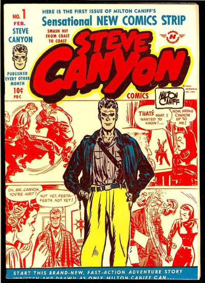 Cover for Steve Canyon Comics (Harvey, 1948 series) #1
