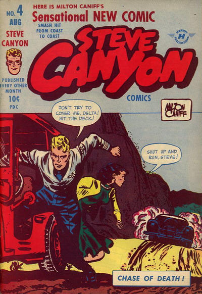 Cover for Steve Canyon Comics (Harvey, 1948 series) #4