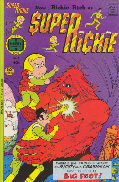 Cover for Superichie (Harvey, 1976 series) #9