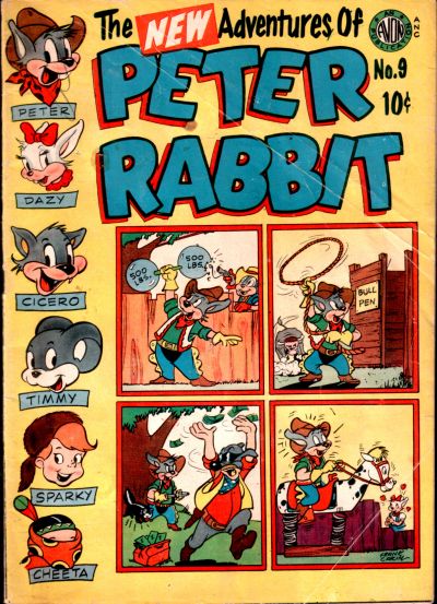 Cover for Peter Rabbit (Avon, 1950 series) #9
