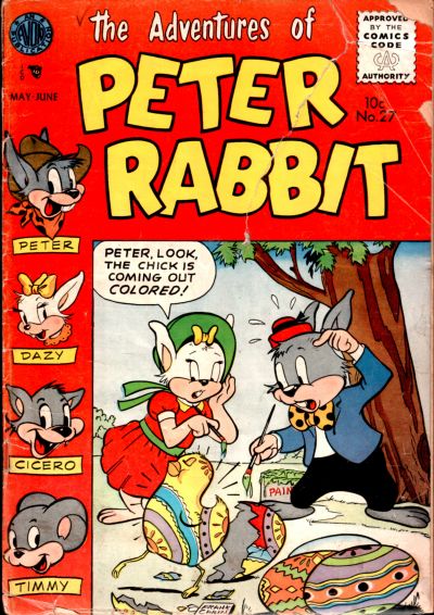 Cover for Peter Rabbit (Avon, 1950 series) #27