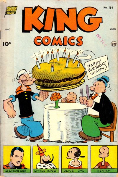 Cover for King Comics (Pines, 1950 series) #159