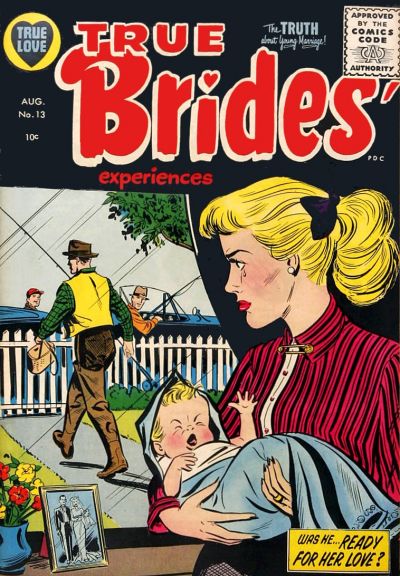 Cover for True Brides' Experiences (Harvey, 1954 series) #13