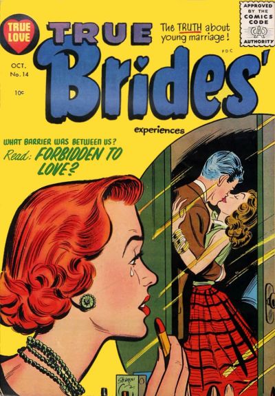 Cover for True Brides' Experiences (Harvey, 1954 series) #14