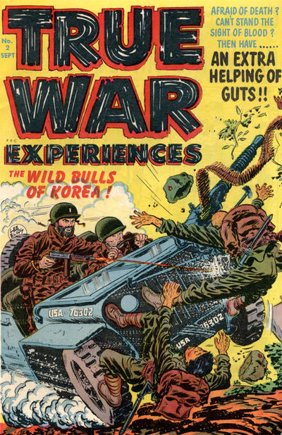 Cover for True War Experiences (Harvey, 1952 series) #1 (2)