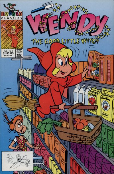 Cover for Wendy the Good Little Witch (Harvey, 1991 series) #3 [Direct]