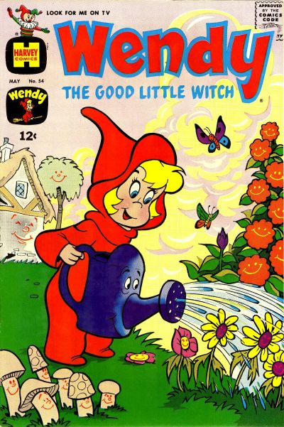 Cover for Wendy, the Good Little Witch (Harvey, 1960 series) #54