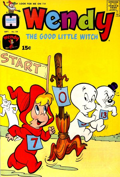 Cover for Wendy, the Good Little Witch (Harvey, 1960 series) #56
