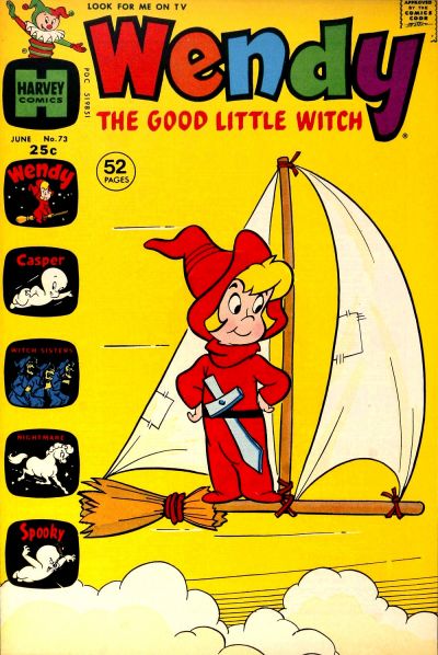 Cover for Wendy, the Good Little Witch (Harvey, 1960 series) #73