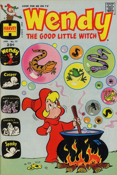 Cover for Wendy, the Good Little Witch (Harvey, 1960 series) #77