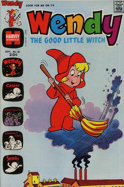 Cover for Wendy, the Good Little Witch (Harvey, 1960 series) #81