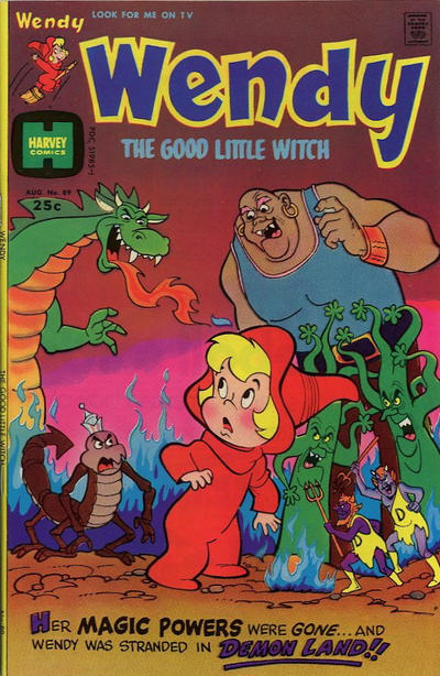 Cover for Wendy, the Good Little Witch (Harvey, 1960 series) #89
