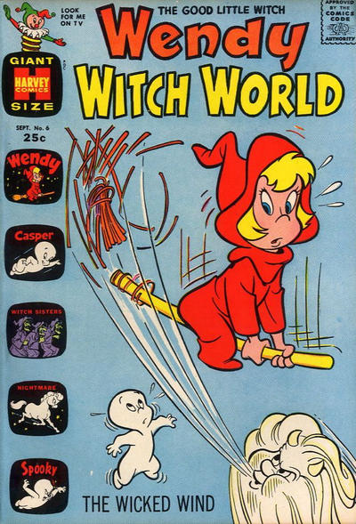 Cover for Wendy Witch World (Harvey, 1961 series) #6